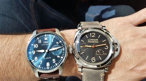 iwc big pilot panerai.